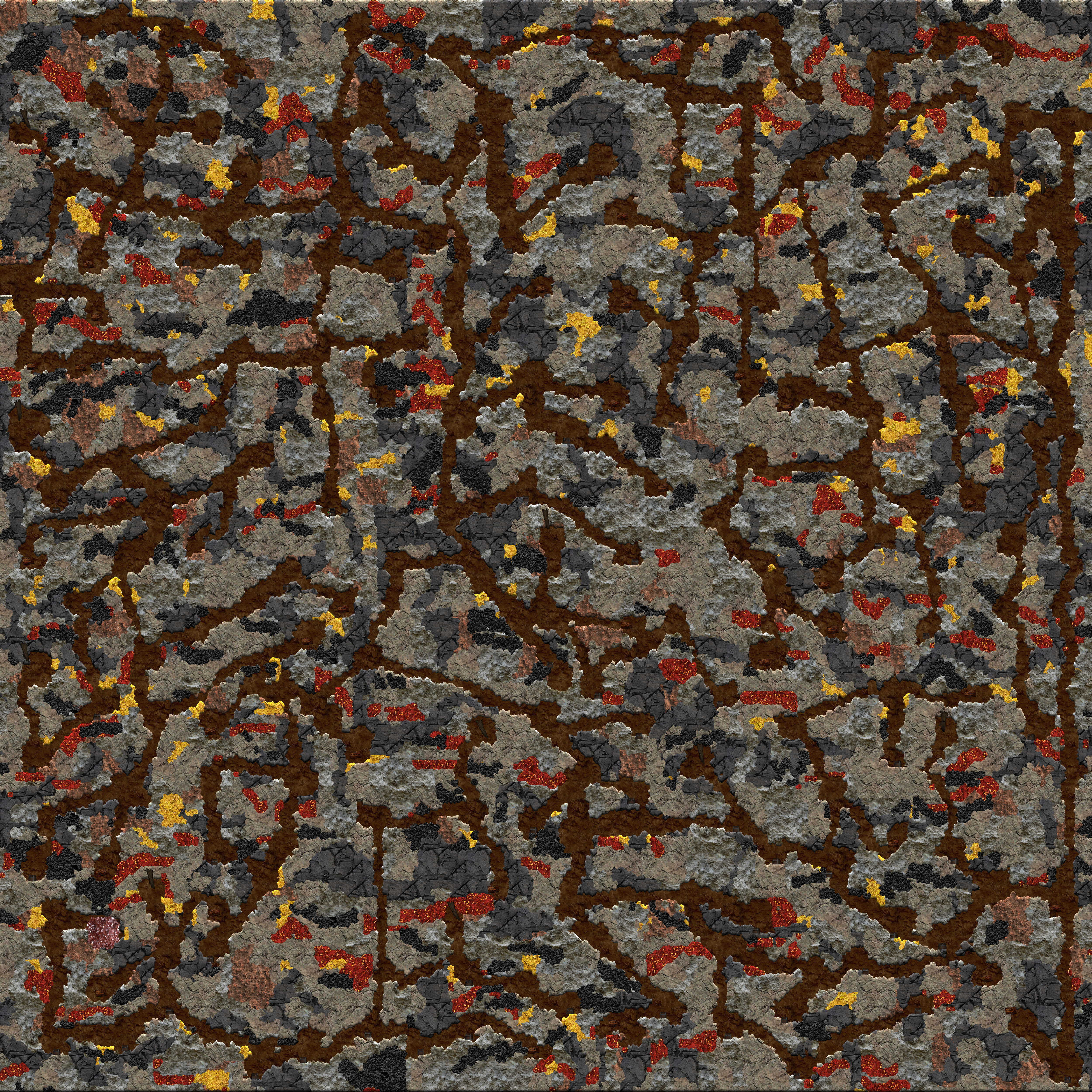 A complex maze generated by the dynamic landscape generator. Can you spot the clonk? :)